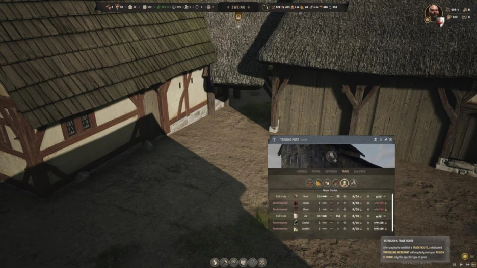 Guía de dinero en Manor Lords: riqueza y tesorería 2