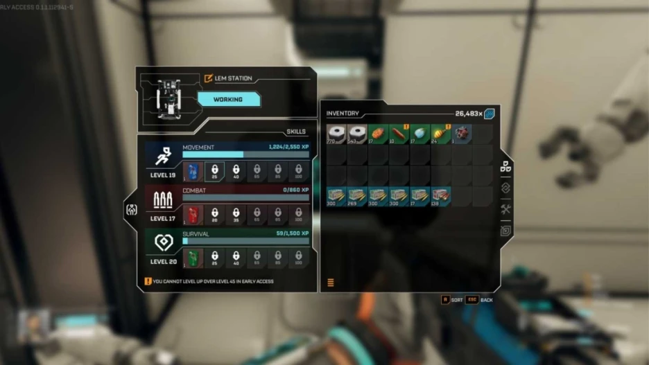 Guía de estadísticas de supervivencia en StarRupture 5