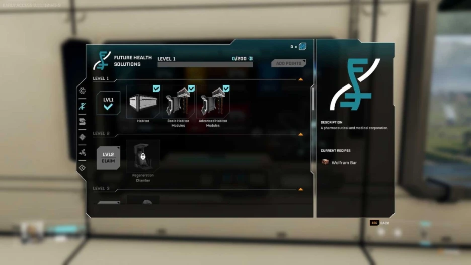 Guía de corporaciones de StarRupture: prioridades iniciales 2