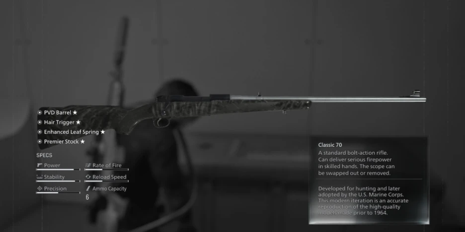 Guía completa de armas de Resident Evil Requiem 16