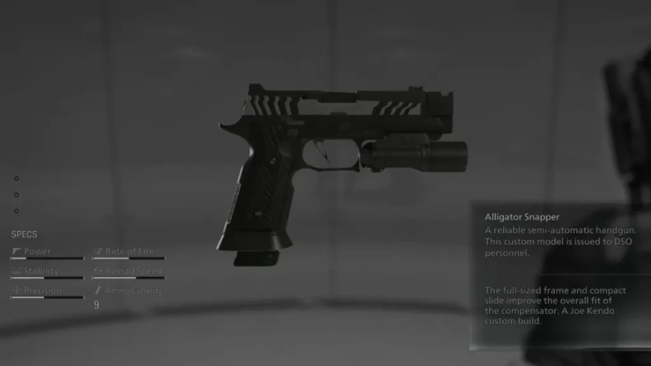 Guía completa de armas de Resident Evil Requiem 3