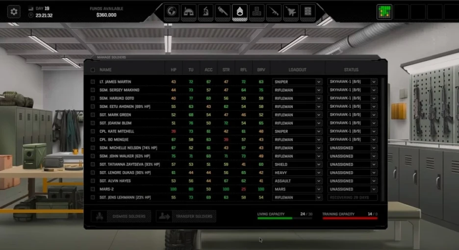 Guía inicial de Xenonauts 2: bases y combate 5
