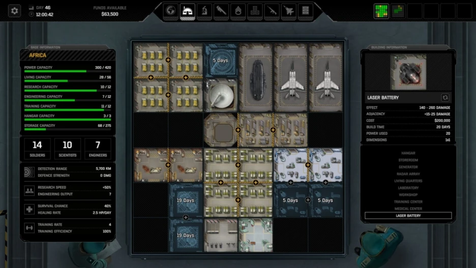 Guía inicial de Xenonauts 2: bases y combate 6